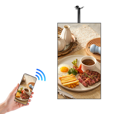 Jakość Profesjonalna cyfrowa tablica menu dla restauracji, 43"/55"/86" fabryka