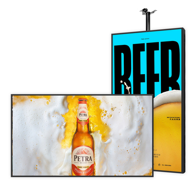 Quality 55 Inch Digital Advertising Display Board Wall Mount LCD Digital Signage factory