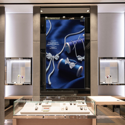 Quality Commercial Ad Player Lcd Wall Mounted Digital Signage Advertising Display factory