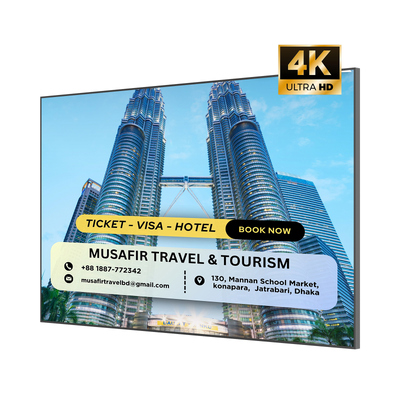Quality High Resolution 4K Digital Signage Displays Elevator SDK Digital Poster Media factory