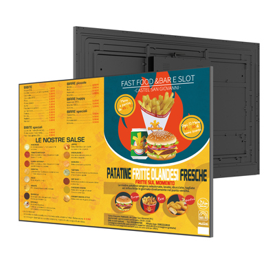 Qualité Affichage de menu LCD Android KFC intérieur pour restaurant, salon de thé, signalisation numérique usine