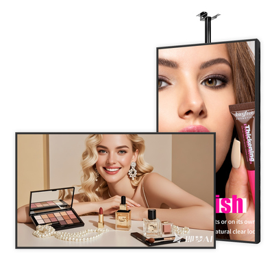 Kalite Ultra İnce Dijital Reklam Ekranı Android LCD Tabela Ekranları 43 55 inç fabrika