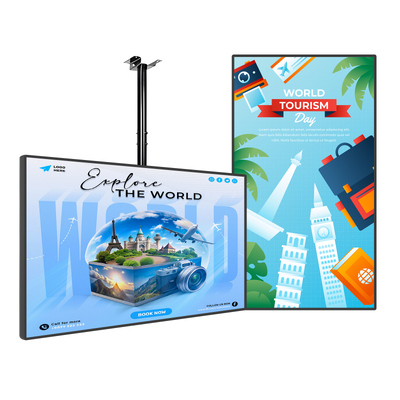 Quality LCD Digital Signage Displays Advertising Boards For Business Travel Agencies factory