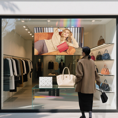 Quality Window LCD Digital Display Digital Signage Board Solution for Storefront Shop factory