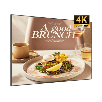 Качество Коммерческий дисплей цифровой сигнализации 4K 43 дюймовый фабрика