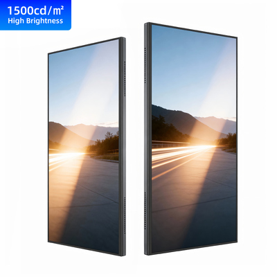 Qualität Ultradünne LCD-Displays mit hoher Helligkeit für digitale Beschilderung im Innenbereich, 1500 Nits Fabrik