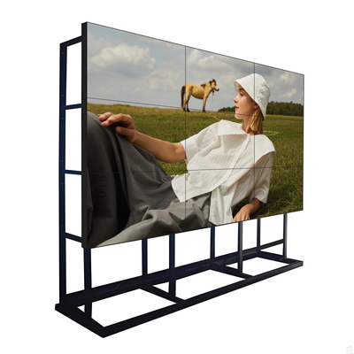 Qualität Ultra-dünne 1,8-mm-Rahmen-Videowand-Displays mit ultrahoher Helligkeit 500 cd/m² Fabrik