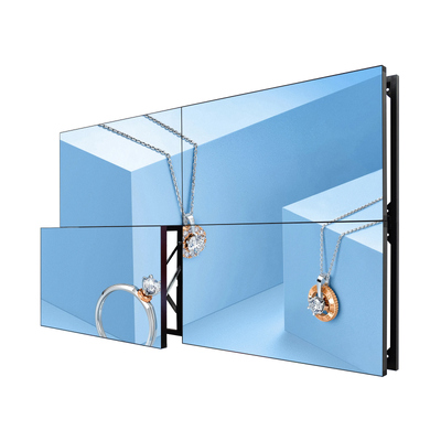 Quality 55" Video Wall LCD Splicing Screen 1.7mm Thin Bezel 6500K factory