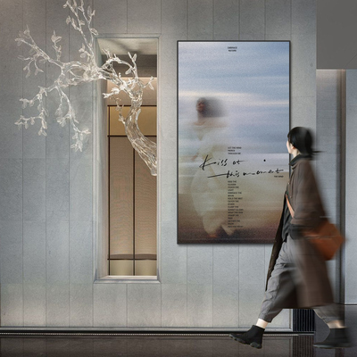 Quality Indoor Wall Mounted Digital Signage Board Commercial Displays factory