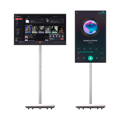 Qualität Smart Portable TV On Wheels Touchscreen 24" 27" 32" Beweglich Fabrik