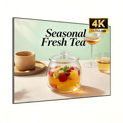 Ποιότητα 4K LCD ψηφιακή σήμανση πίνακα με CMS τοίχωσης οθόνης LCD διαφημιστικό παίχτη εργοστάσιο