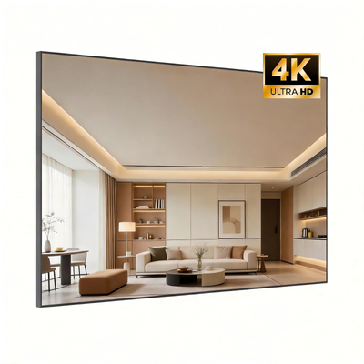 गुणवत्ता 55 इंच एलसीडी 4K एलसीडी स्क्रीन खिड़की का सामना करना पड़ डिस्प्ले स्क्रीन छत लटकन कारखाना