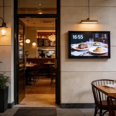 Quality 32 Inch Indoor Wall-Mounted Digital Signage for Advertising Display & Restaurants factory