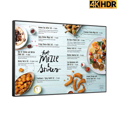 품질 E6 초박형 LCD 디지털 사이니지 28.5mm 매립형 벽걸이 마운트 43인치 - E6 모델 시리즈 공장