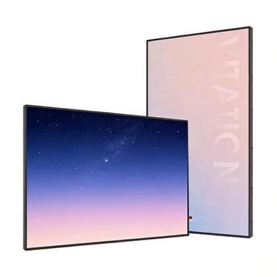 جودة شاشة عرض LCD عالية الدقة 4K مقاس 55 بوصة، شاشات عرض لافتات مصنع