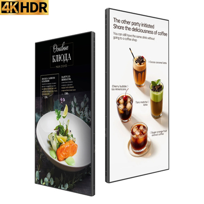 Qualität Digitale Werbedisplays 55 Zoll LCD-Fensterdisplay mit hoher Helligkeit Fabrik