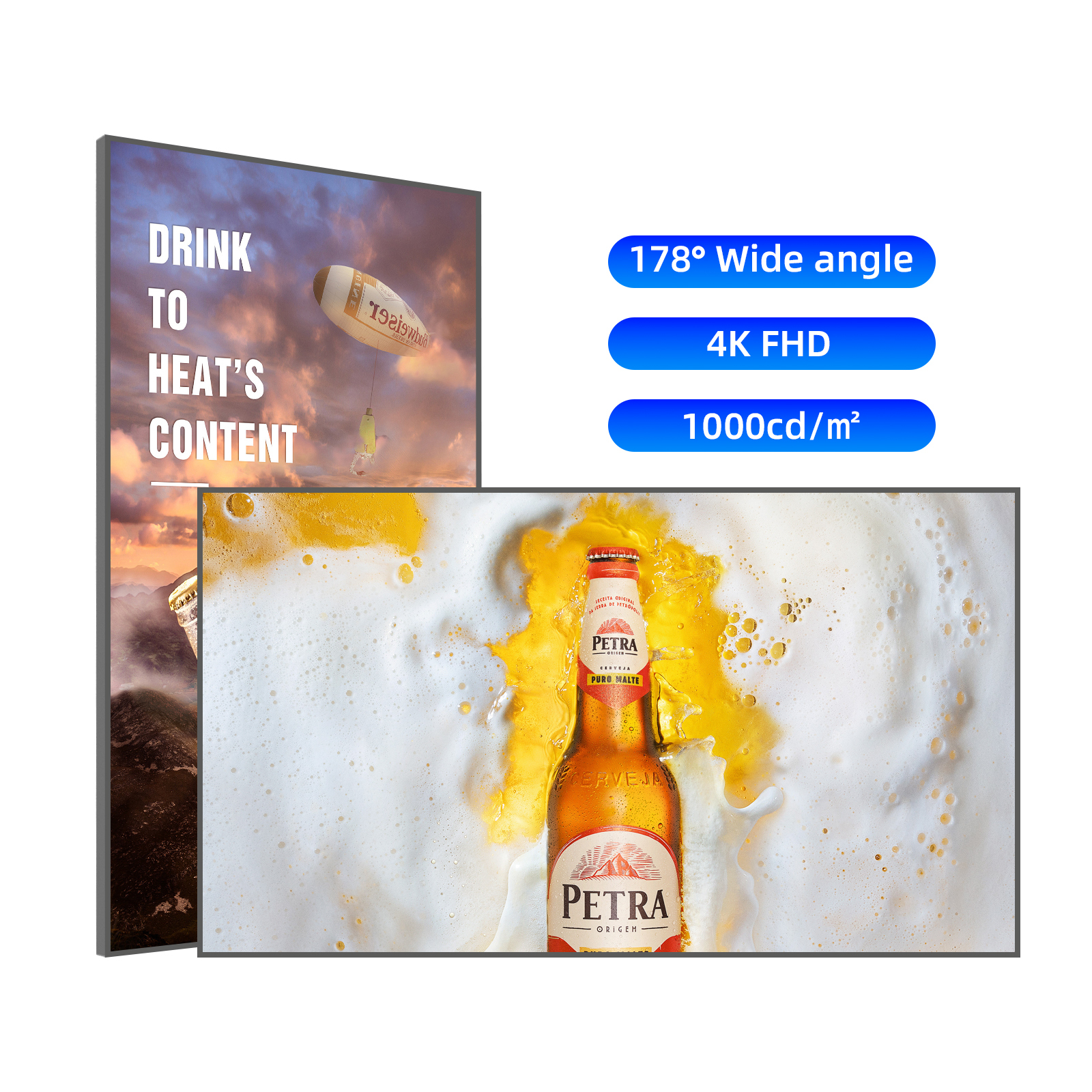 ODM OEM Custom Digital Signage Displays for Retail Stores with Flexible ...
